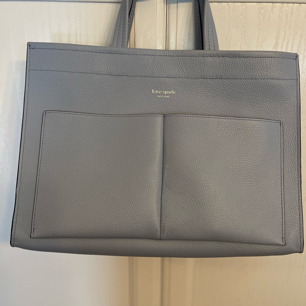Light Blue Kate Spade leather handbag